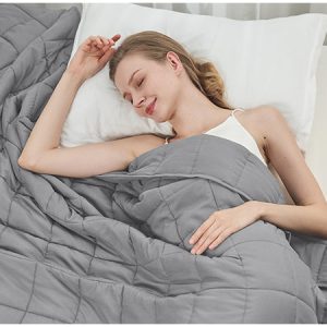 Softly Weighted Coton Blanket